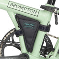 Vincita Boomerang Bag 3.0 – Frame Bag for Brompton Bike (A, C & P Line) – Anti-Slip Slim Tool Pouch with Magnetic Mount – Detachable Straps & Bright Lining – Fold-Compatible Storage (Black)