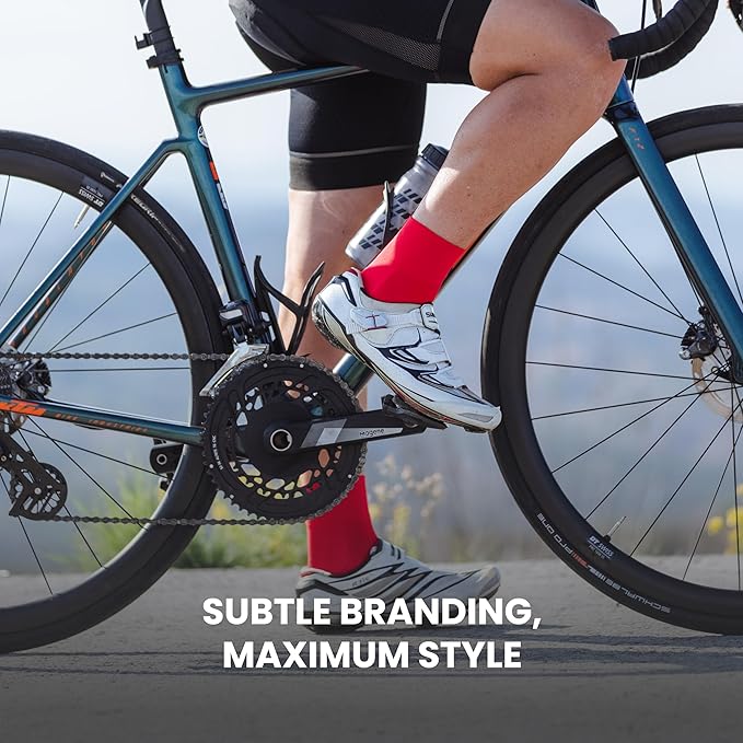 GripGrab Lightweight SL Performance Summer Cycling Socks Eyecatching 2 Lengths Road Mountain Gravel Bike Indoor Biking