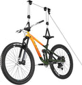 Bike Hoist, Ceiling Mount Bike Hanger Holds 100 lbs, Ebike Lift Garage Overhead Storage for Bike, Ladder, Snowdoard
