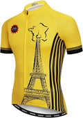 Cycling Jersey Men Full Zip Bike Shirt Racing Top Bicycle Clothing