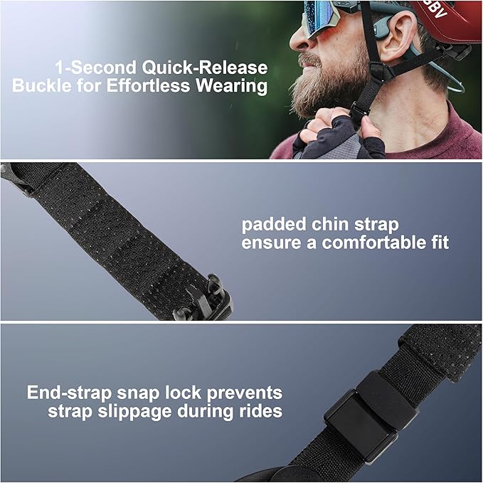 Adult Bike Helmet for Men/Women with Helmet Bag 2 Removable Moisture-Wicking Liners Adjustable Dial Comfort Fit Lightweight Shockproof CPSC 1203 Safety Certified for Road-Ready/Urban-Commute/MTB