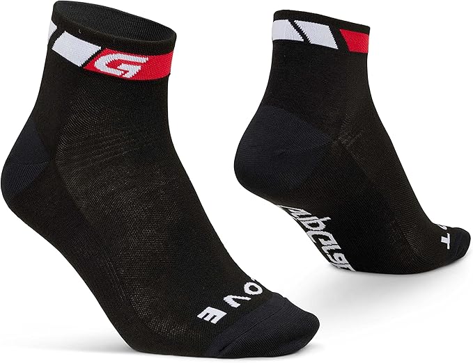 GripGrab Classic Low Cut Summer Cycling Socks Single & Multipack Short Coolmax Bicycle Socks for Spinning Indoor Biking