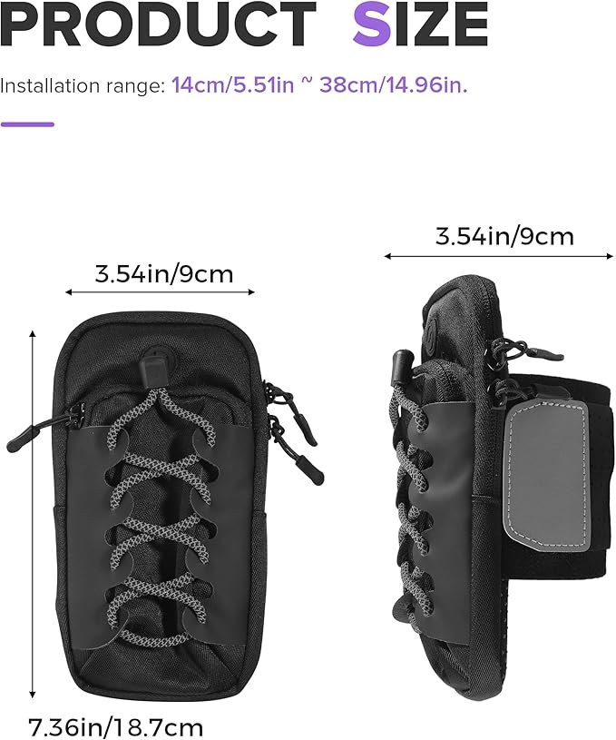 Dirt Bike Frame Bag,Motorcycle Frame Bag,Car Accessories Powersports Gear Bags,Universal Electric Vehicle Front Bags,Ebike Accessories,Suitable for Most Motorcycles,Dirt Bike (Black)