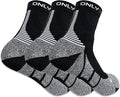 only U Quarter Running Socks – Premium Performance Moisture-Wicking Athletic Socks with Cushioned Anti-Blister Arch Support