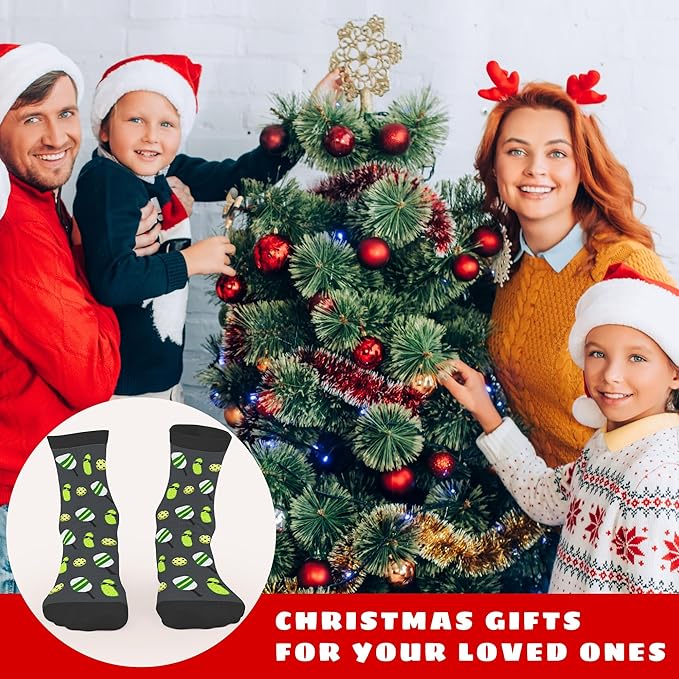 FOURSTUFF Ski, Cycling, Basketball, Golf, Pickleball, Softball, Volleyball, Wrestling, Soccer - Sports Socks for Women Men