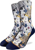 Good Luck Sock Novelty Crew Socks for Adults - For Men, Women and Teens