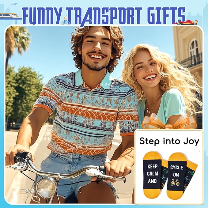 Zmart Sport Gifts for Men - Softball Basketball Volleyball Wrestling Plane Bike Socks