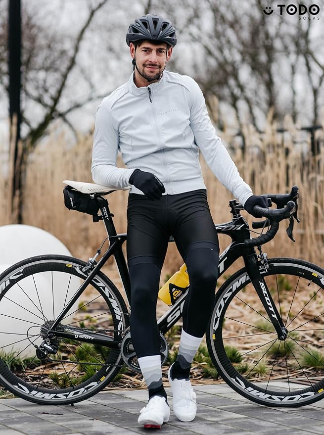 TODO PRO Cycling Socks - Breathable Bike Socks for Men and Women