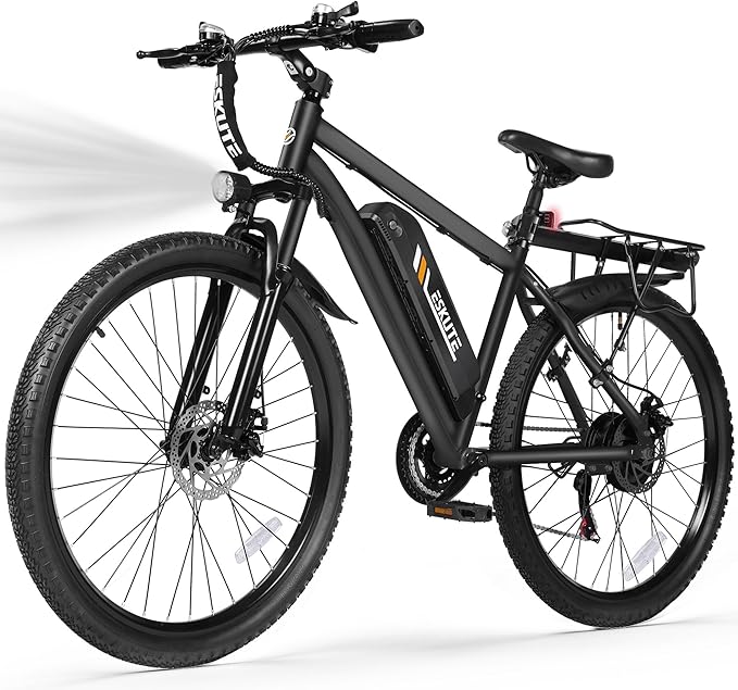 M200 Electric Bike for Adults – 21-Speed Gear 27.5" Mountain E-Bike, 1200W Peak Brushless Motor 28MPH, 48V 10.4Ah&13Ah Removable Battery, Up to 55-65 Miles Range, Step Over Commuter E-MTB, NFC Unlock
