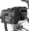 Rhinowalk Bike Pannier Bag 22L Double Pannier Bags Saddle Bags for Rear Rack Bicycles With Carrying Handle Professional Cycling Accessories-Black