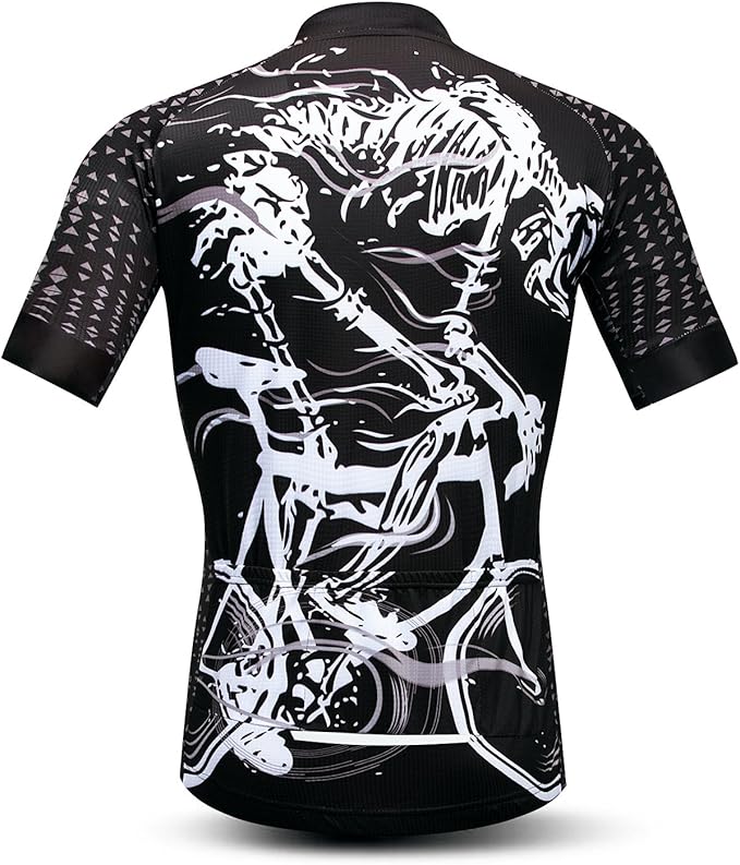 Hotlion Summer Cycling Jersey Men Mountain Bike Jersey Quick Dry Bicycle Shirt Short Sleeve Cycling Clothing