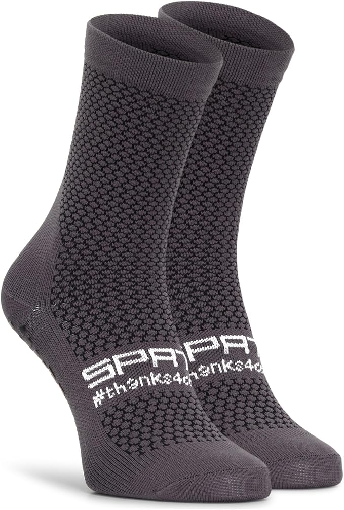 SOKZ2 Long Cycling Socks Performance Fit with Silicone Grippers Moisture Wicking Ideal for Road Racing and Training