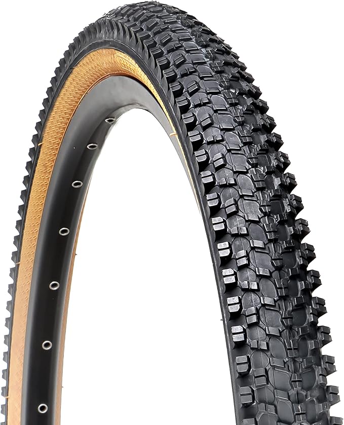 Hycline Mountain Bike Tire: 20/24/26/27.5-inch Folding Replacement High-Performance Wear-Resistant Bicycle Tires for MTB Off-Road Bike