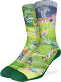 Good Luck Sock Novelty Crew Socks for Adults - For Men, Women and Teens