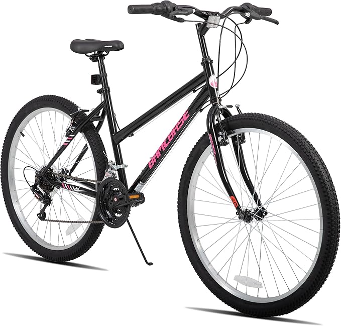 HILAND Adult 26 Inch Mountain Bike, Mens Womens Bicycle, High-Carbon Steel Frame Mountain Bicycle, Sport MTB for Adults, Multi-Color