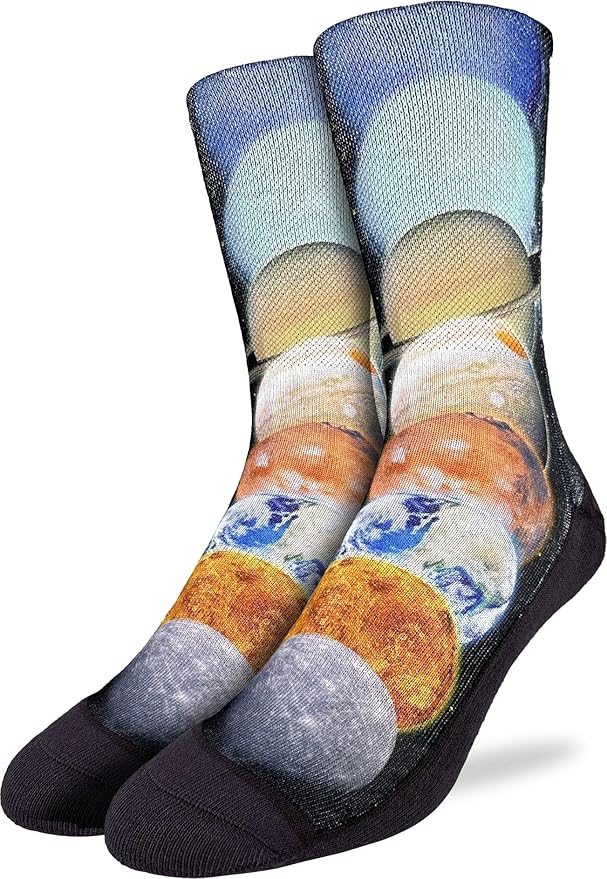Good Luck Sock Novelty Crew Socks for Adults - For Men, Women and Teens