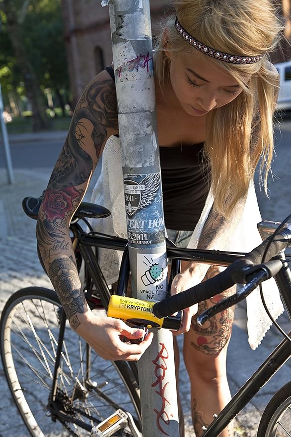 Kryptonite New York Fahgettaboudit Chain 1415 & New York Disc Lock