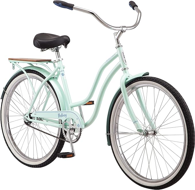 Schwinn Schwinn baywood Cruiser Bike Featuring Steel Step Through Frame