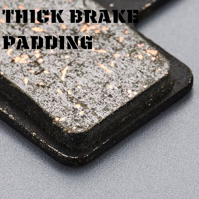 2 Pairs Brake Pads for TRP Tektro Shimano Deore Br-M575 M525 M515 T615 T675 M505 M495 M486 M485 M475 M465 M447 M446 M445 M416 M415 M395 M375 M315 M355 C601 C501(Resin,Semi-Metallic,Sintered Metal)