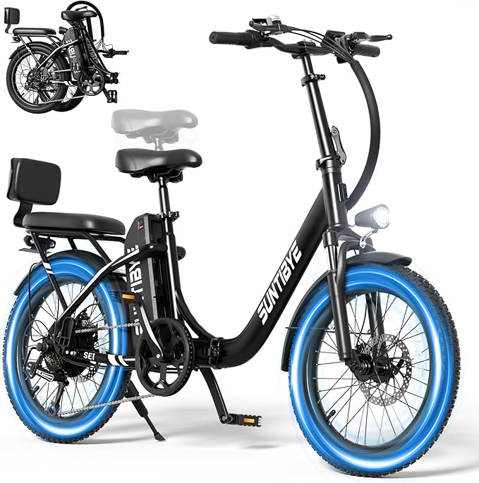 Electric Bike for Adults and Teens, Ebike, Electric Bicycle Mountain Dirt Bike Fat Tire Electric Bike, Multi-Funtional Bike for Work, School, Commute, Off-Road