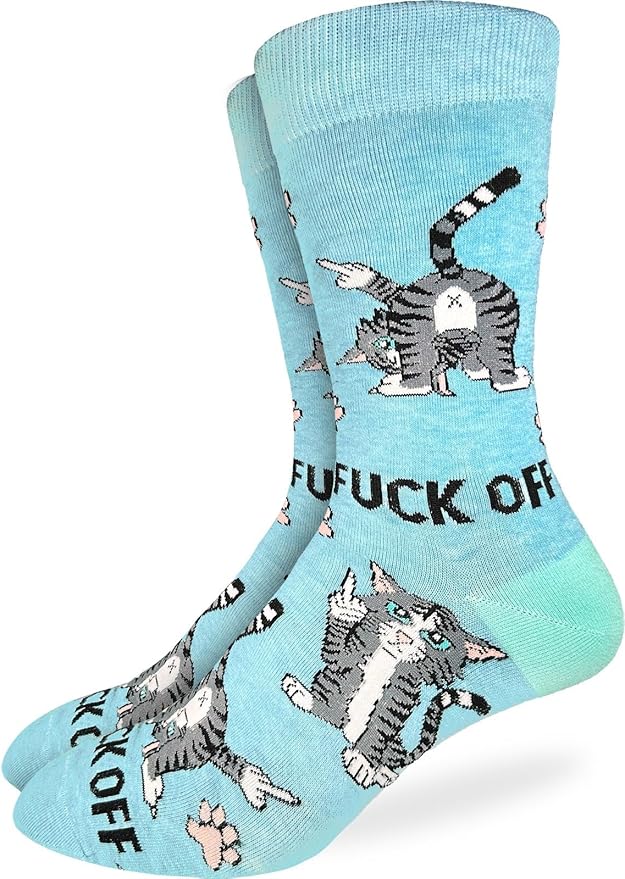 Good Luck Sock Novelty Crew Socks for Adults - For Men, Women and Teens