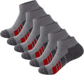 Sock Amazing 6 Pairs Men's Socks Low Cut Ankle Sock Cushion Non Slip No Show Breathable Running Socks for Cycling Fitness