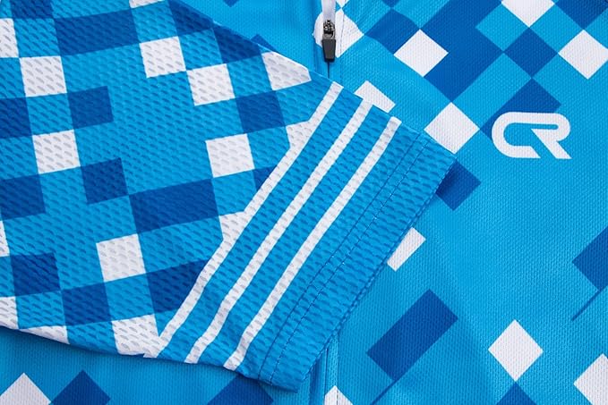 Coconut Ropamo CR Men's Cycling Jersey Set Road Bike Jersey Zipper Pocket Bib Shorts with 4D Padded Cycling Clothing Set