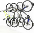 Swivel Bike Wall Mount, Metal Wall Bike Rack with Durable Sleeves, Space-Saving Vertical Bike Rack with 180° Swivel for Home and Garage, Bike Storage Hanger Mount Up to 66 lbs, 1-Pack
