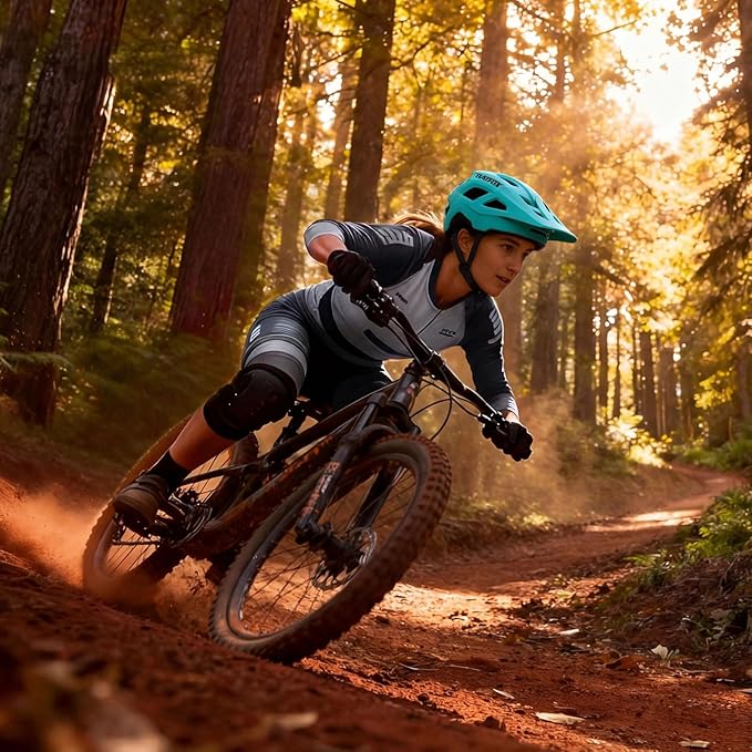 BATFOX NTA 8776 E-Bike & Mountain Bike Helmet for Adults Youth, E-MTB Cycling Helmet for Men Women (52-60CM)