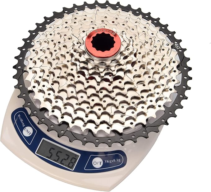 CYSKY 8/9/10/11/12-Speed Cassette 11-25T/28T/32T/34T/36T/40T/42T/46T/50T/52T Bike Sprocket Freewheel Compatible with Shimano, Sram HG Hub, Fit for Mountain Bike, Road Bike, MTB Cassette