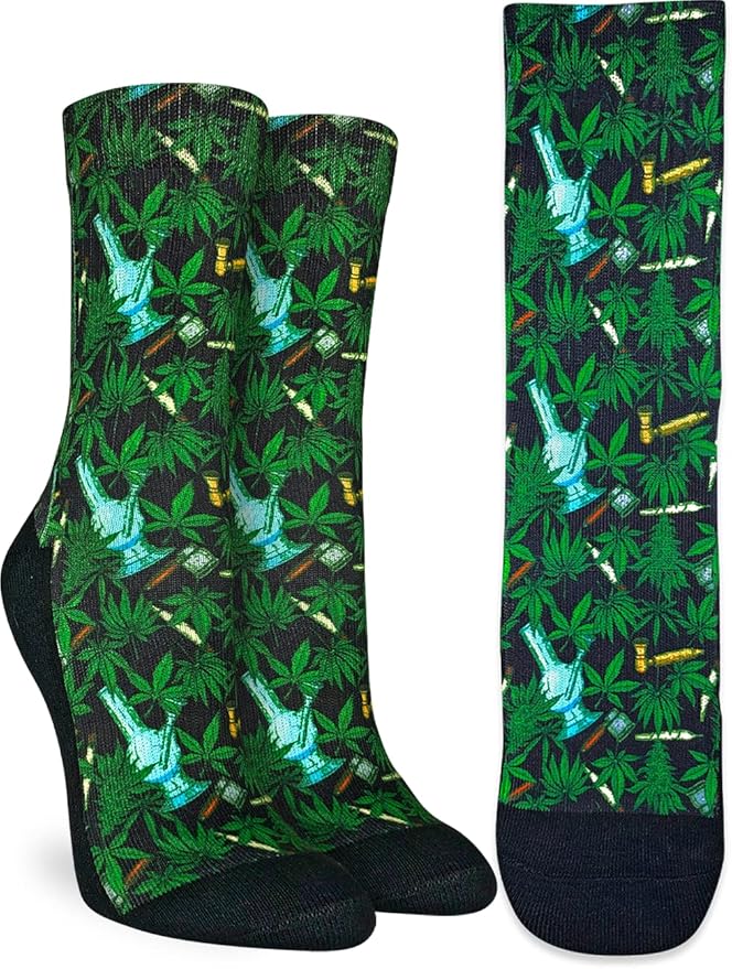 Good Luck Sock Novelty Crew Socks for Adults - For Men, Women and Teens