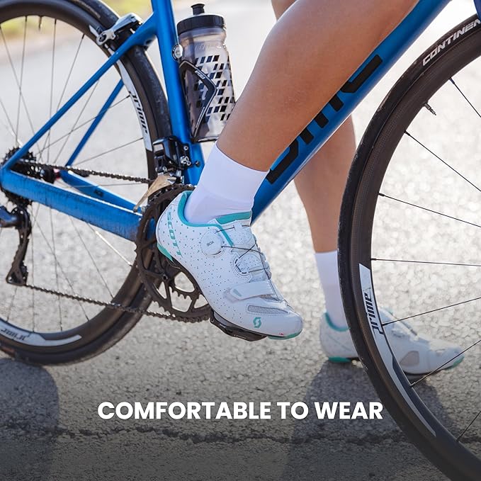 GripGrab Lightweight SL Performance Summer Cycling Socks Eyecatching 2 Lengths Road Mountain Gravel Bike Indoor Biking