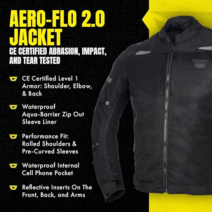 cortech Aero-Flo 2.0 Motorcycle Jacket