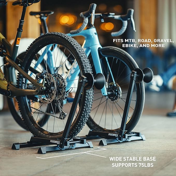 Feedback Sports | Rakk 2.0 Bike Storage Rack | Freestanding Floor Bicycle Stand