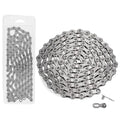 BlueStars 10 Speed Bike Chain 1/2 x 11/128 Inch (116 Links) with Quick Link - Anti-Rust Bicycle Chain - for MTB/Road/Gravel/Cyclocross Bikes - Compatible with Shimano SRAM Campagnolo