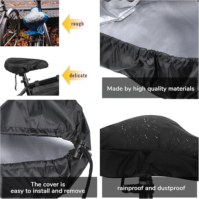 Bike Triangle Bag Mountain Bicycle Frame Bag Top Tube Front Saddle Pouch Lightweight Cycling Storage Pack Tools Accessories for Road Commuter Bikes Keys Wallet Phone (Black)