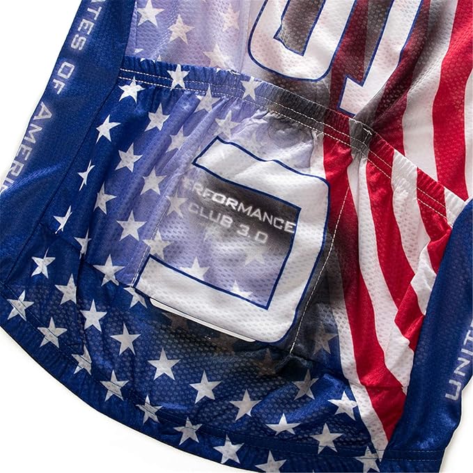 Cycling Jerseys Men Bicycle Short Sleeve Summer Shirt Bike Biking Tops Riding Clothing Flag