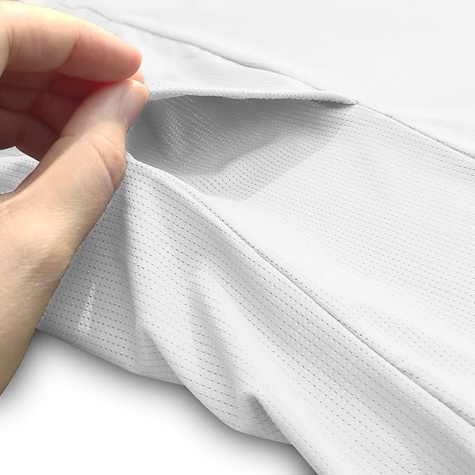 Lo.gas Sleeveless Cycling Jersey Men, Biking Base Layer Breathable and Lightweight with Back Pocket Sports Vest