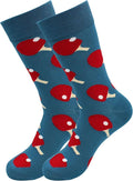 Real Sic Fun Socks for Men and Women - Cozy Cotton Dress Socks with Colorful Designs - Cool, Casual, Wacky Patterned