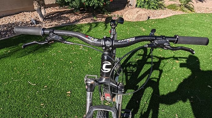 Carbon Handlebars, Mountain Bike Handlebars, Riser Bars 31.8mm 3K Matt Glossy 680mm 700mm 720mm 740mm 760mm MTB Handlebars for Mountain Bikes,Road Bike