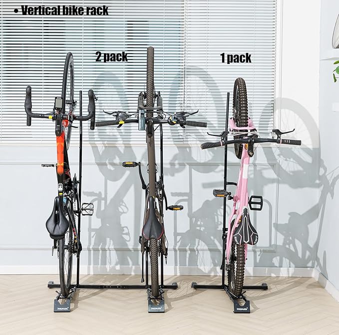 Bike Stand,Vertical Bike Rack For Indoor Bike Storage,Upright Bicycle Stand Floor. (StyleA-2pack)