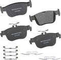 Bendix Premium SBC2432 Ceramic Rear Brake Pads for Audi A3 2023-2022, A3 Quattro 2023-2022