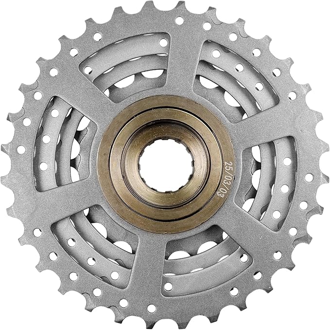 VERKSTAD 7/8 Speed Freewheels 14-32T/14-28T/13-32T/13-28T Bike Freewheel Threaded Type Cycling Replacement Part for Mountain Bike Road Bike