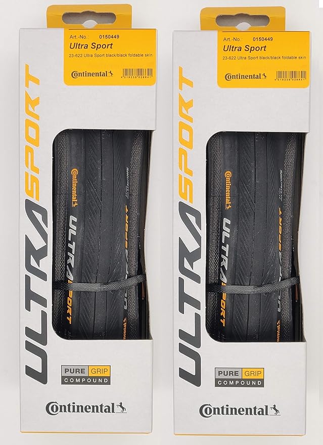 Continental Ultra Sport III Folding PureGrip Set of 2