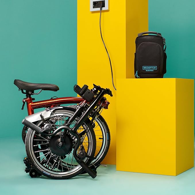 Brompton Electric Folding Bike for Adults C Line 4-Speed | Compact, Lightweight, Pedal-Assist Commuter E-Bike