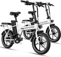 WINDHORSE 16" Folding Electric Bike for Adults, 630W Peak Electric Bicycle, 20MPH, 20-35 Miles Range, 288Wh Removable Battery, UL2849 Certified Commuter Ebike