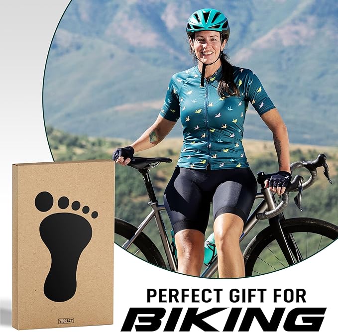 VICRAZY Hiking, Cycling, Camping Socks for Men, Women - Hiking, Bicycle, Camping, Bike Accessories, Stocking Stuffers