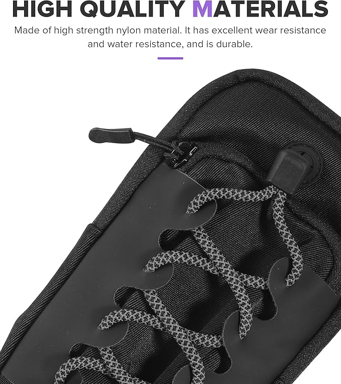Dirt Bike Frame Bag,Motorcycle Frame Bag,Car Accessories Powersports Gear Bags,Universal Electric Vehicle Front Bags,Ebike Accessories,Suitable for Most Motorcycles,Dirt Bike (Black)