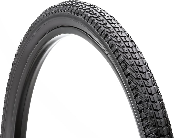 Schwinn Replacement Bike Tire, Folding Kevlar Puncture Guard Tire, Steel Bead Construction, Replacement for Mountain, Hybrid or Cruiser Bicycles