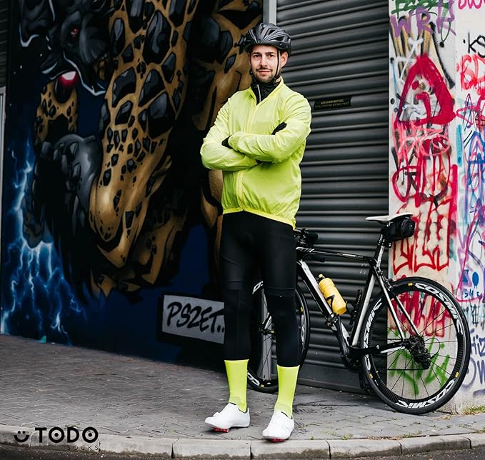TODO PRO Cycling Socks - Breathable Bike Socks for Men and Women